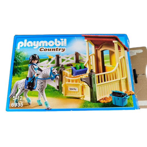 Playmobil pferdebox appaloosa - pferdebox,