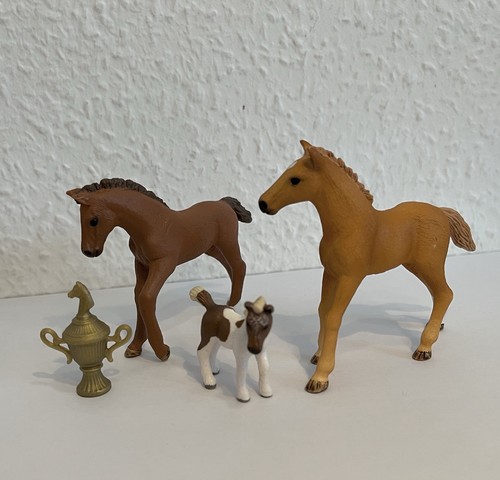 Süße schleich fohlen 3er - süße,