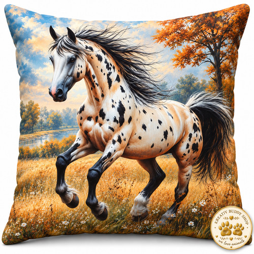 Dekokissen pferd appaloosa - pferd,